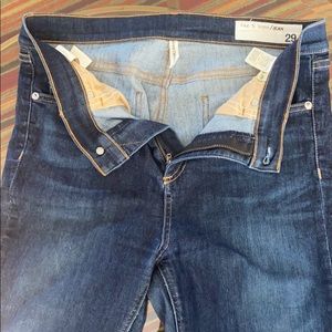 Rag & bone high waist ankle skinny jeans
